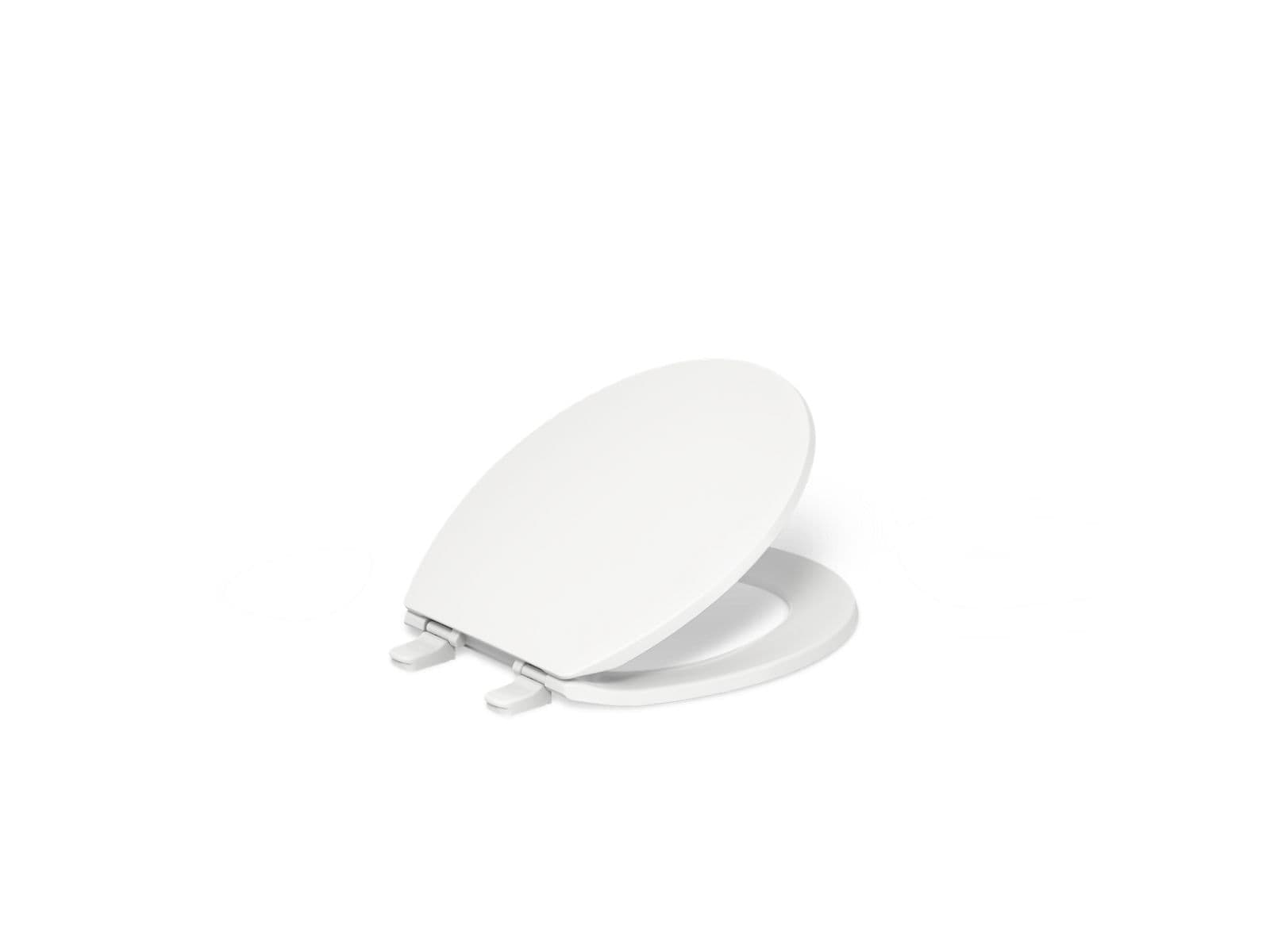 Kohler Brevia™ Quick-Release™ round-front toilet seat by Kohler