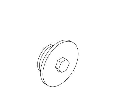 Kohler Genuine Parts PLUG - Rough Plate by Kohler Genuine Parts