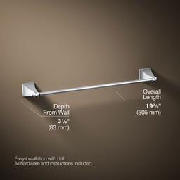 Kohler | Memoirs | Towel Bar - Polished Chrome - image 3