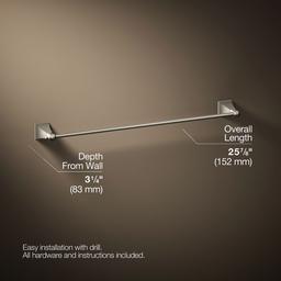 Kohler | Memoirs | Towel Bar - Vibrant Brushed Nickel - image 3