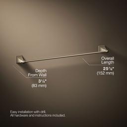 Kohler | Memoirs | Towel Bar - Vibrant Brushed Bronze - image 3