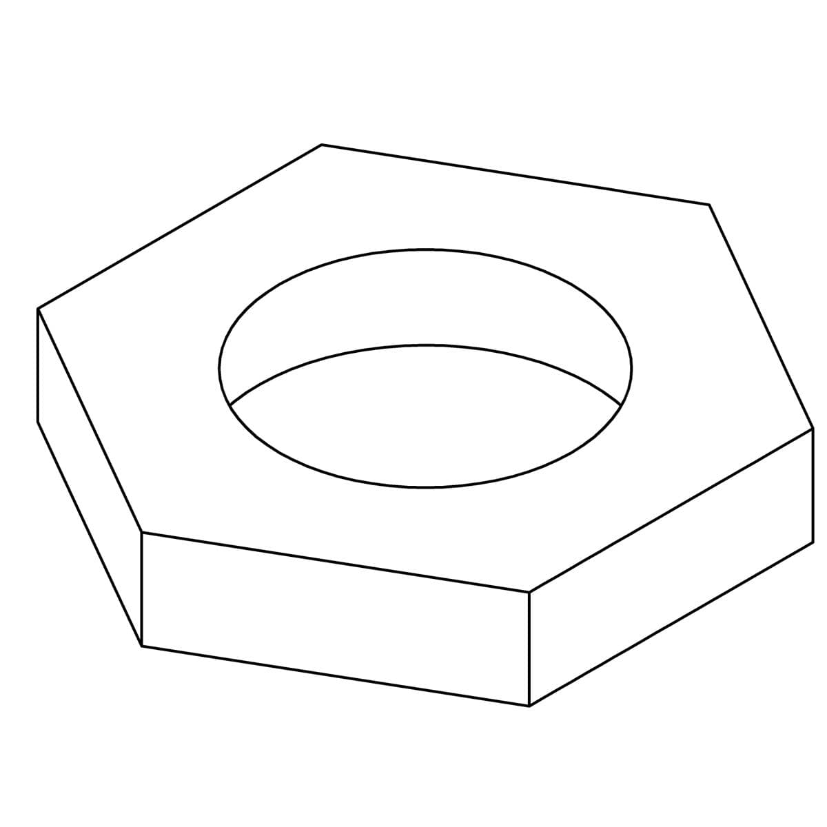 0.625-16Uns-2B Nut by Kohler Genuine Parts