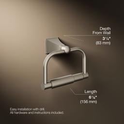 Kohler | Memoirs | Toilet Paper Holder - Vibrant Brushed Nickel - image 3