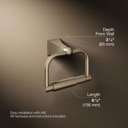 Kohler | Memoirs | Toilet Paper Holder - Vibrant Brushed Bronze - image 3