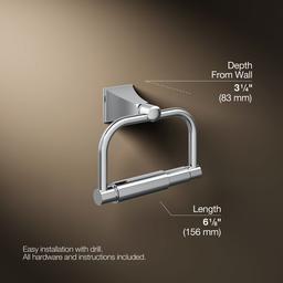 Kohler | Memoirs | Toilet Paper Holder - Polished Chrome - image 3