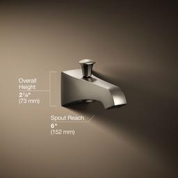 Kohler | Memoirs | Tub Spout - Vibrant Brushed Nickel - image 3