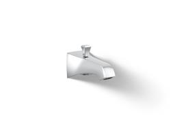 Kohler Memoirs Stately Wall-mount bath spout with Deco design and diverter - Polished Chrome - image 1