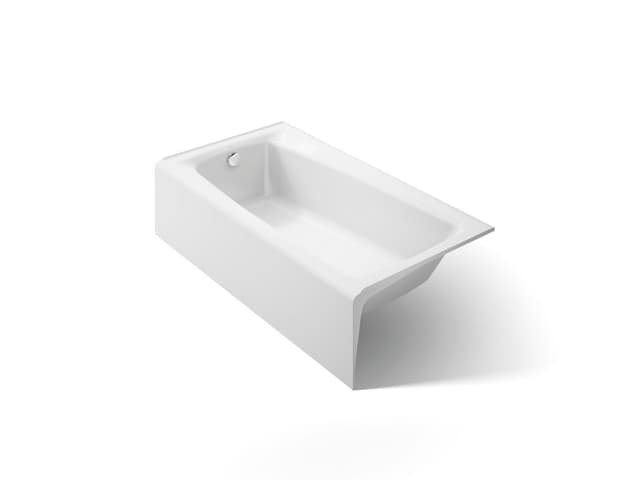 Kohler | Mendota | Three Wall Alcove Soaking Tub - White