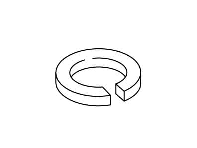Kohler Genuine Parts LOCK Washer, .193 I.D. by Kohler Genuine Parts