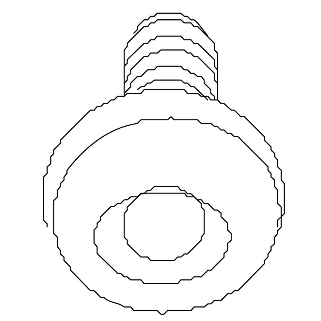 Kohler Genuine Parts Flange - Polished Chrome by Kohler Genuine Parts