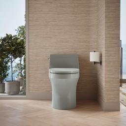 San Souci One-piece compact elongated toilet with concealed trapway, 1.28 gpf - image 5