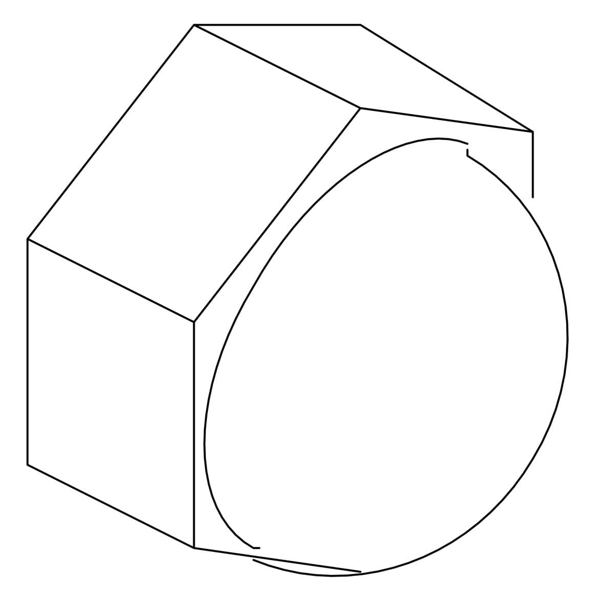 Nut, .25-20Unc-2B by Kohler Genuine Parts