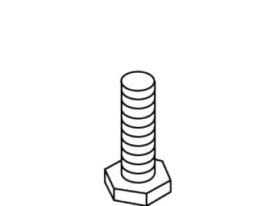 Kohler Genuine Parts Bolt, 3/8-16 X 1.750 by Kohler Genuine Parts