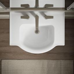Veer 24'' square pedestal bathroom sink - image 9