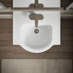 Veer 21'' rectangular pedestal bathroom sink - image 9