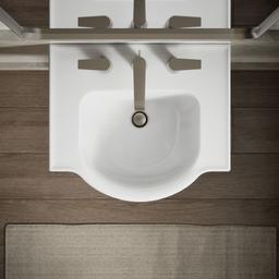 Veer 21'' rectangular pedestal bathroom sink - image 9