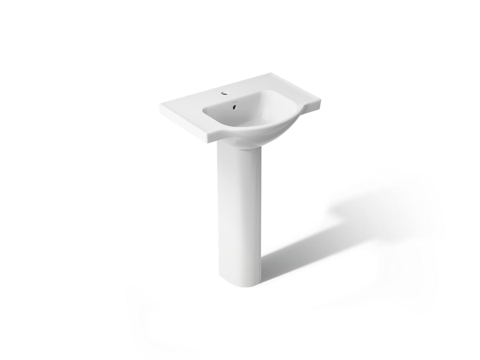Kohler | Veer | Complete Pedestal Bathroom Sink - White by Kohler