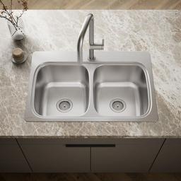 Kohler | Verse | Drop In Kitchen Sink - Stainless Steel - image 2