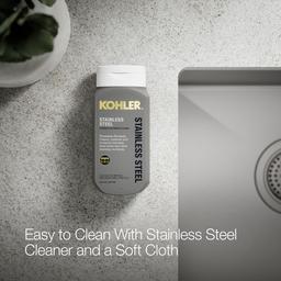 Kohler | Strive | Undermount Kitchen Sink - Stainless Steel - image 4