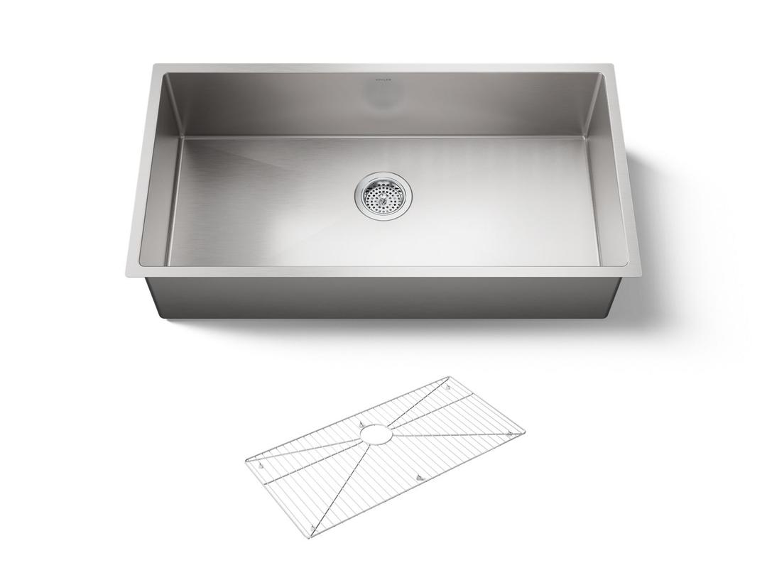 Kohler | Strive | Undermount Kitchen Sink - Stainless Steel by Kohler