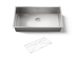 Kohler | Strive | Undermount Kitchen Sink - Stainless Steel - image 1