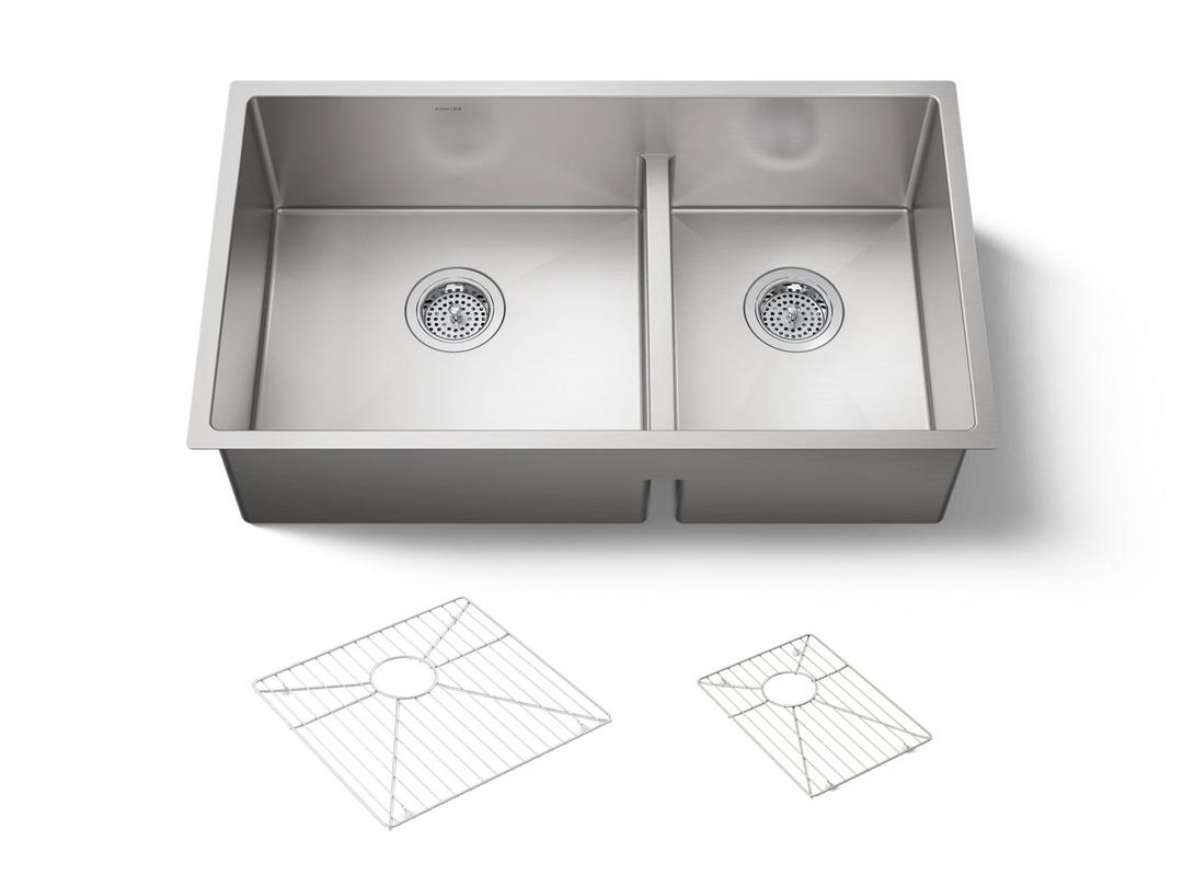 Kohler | Strive | Undermount Kitchen Sink - Stainless Steel by Kohler