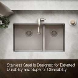 Kohler | Strive | Undermount Kitchen Sink - Stainless Steel - image 4