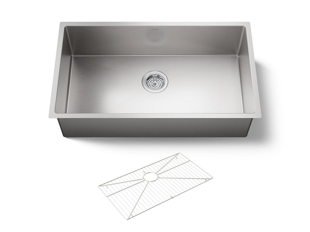 Kohler | Strive | Undermount Kitchen Sink - Stainless Steel by Kohler