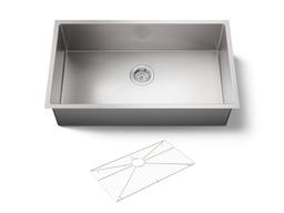 Kohler | Strive | Undermount Kitchen Sink - Stainless Steel - image 1