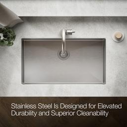 Kohler | Strive | Undermount Kitchen Sink - Stainless Steel - image 4