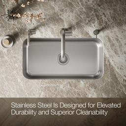 Kohler | Undertone | Undermount Kitchen Sink - Stainless Steel - image 4