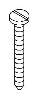 Kohler Genuine Parts Screw, Tapping 8 X 1.5 by Kohler Genuine Parts