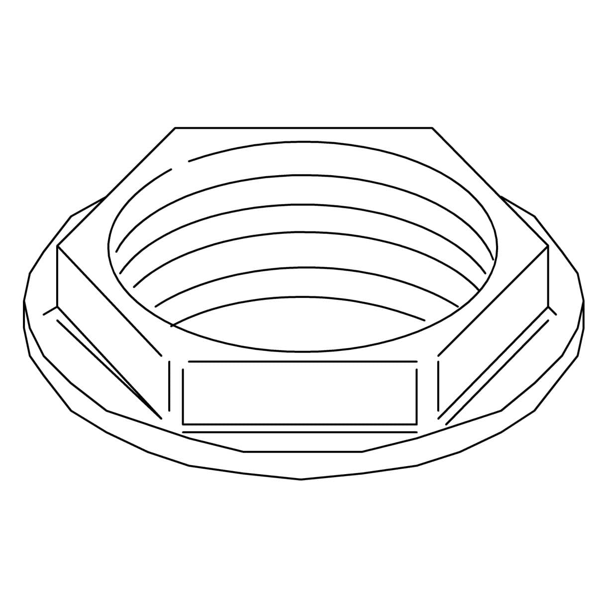 Nut, 1.25-11.5Npsm by Kohler Genuine Parts