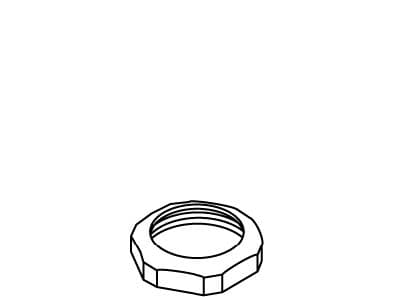 Kohler Genuine Parts NUT - Polished Chrome by Kohler Genuine Parts