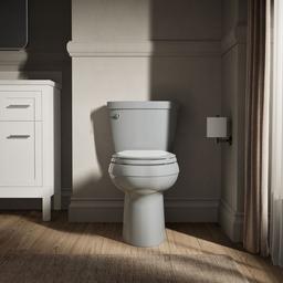 Cimarron Elongated toilet bowl with skirted trapway - image 2