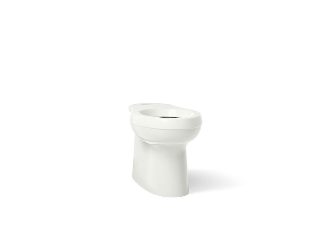 Cimarron Elongated toilet bowl with skirted trapway by Kohler