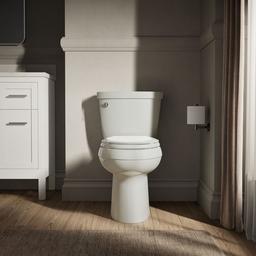 Cimarron Elongated toilet bowl with skirted trapway - image 2