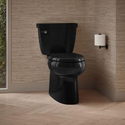 Cimarron Two-piece elongated toilet with skirted trapway, 1.28 gpf - image 2