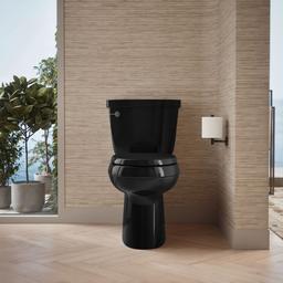 Cimarron Two-piece elongated toilet with skirted trapway, 1.28 gpf - image 5