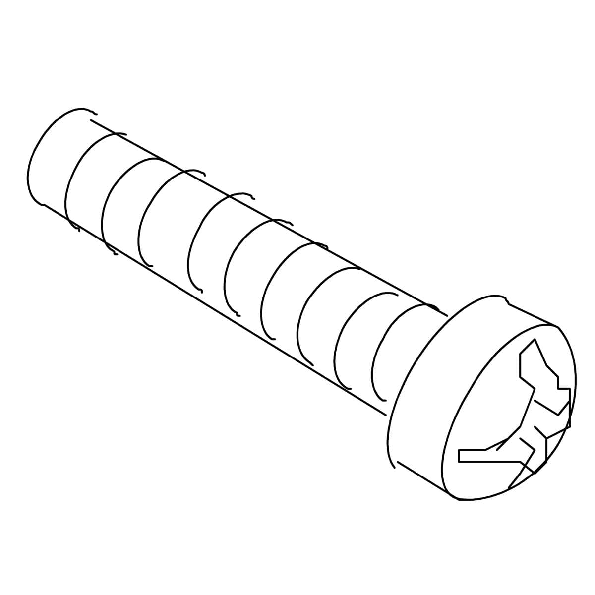 Kohler Genuine Parts Screw, 8 - 32 X 1.125 - Polished Stainless by Kohler Genuine Parts