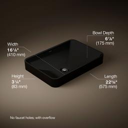 Kohler | Vox | Bathroom Sink - Black - image 3