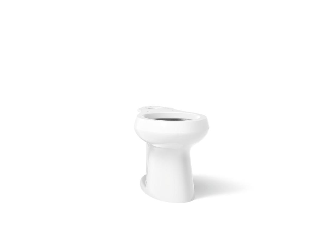 Kohler Highline Round-front toilet bowl - White by Kohler