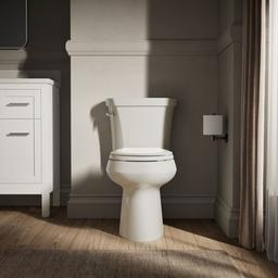 Kohler Highline Round-front toilet bowl - Biscuit - image 4
