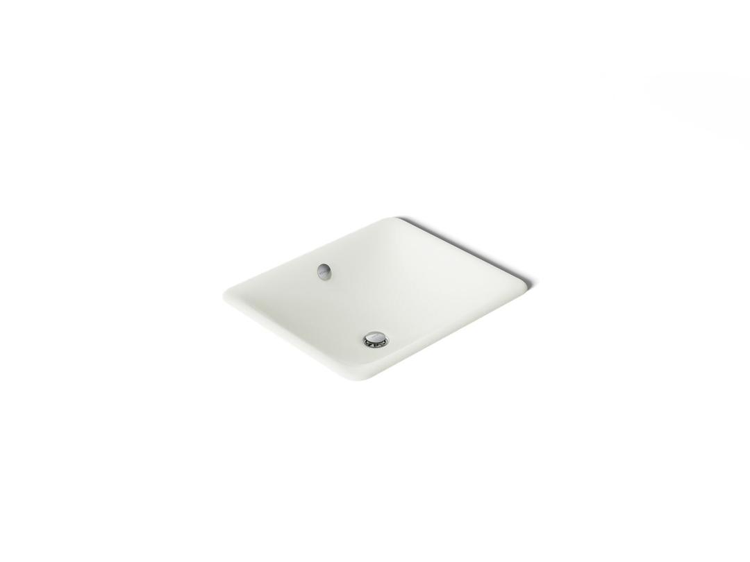 Kohler Iron Plains 18-1/2'' rectangular drop-in/undermount bathroom sink - Dune by Kohler