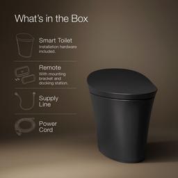 Veil One-piece compact elongated smart toilet, dual-flush - image 9