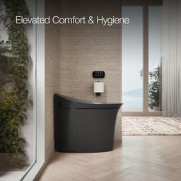 Veil One-piece compact elongated smart toilet, dual-flush - image 5