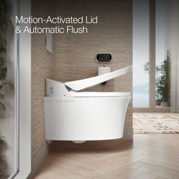 Kohler Veil One-piece elongated smart toilet, dual-flush - White - image 4