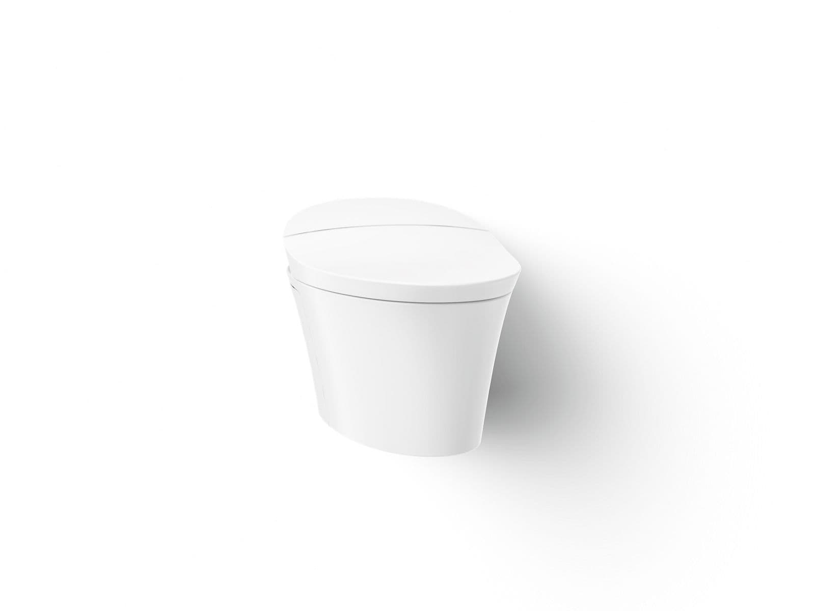 Kohler Veil One-piece elongated smart toilet, dual-flush - White by Kohler