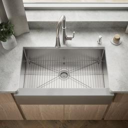Kohler Strive 35-1/2'' undermount single-bowl farmhouse kitchen sink - Stainless Steel - image 2