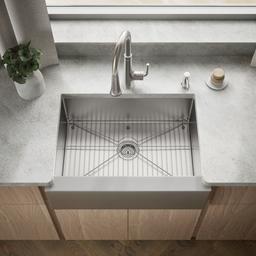 Kohler Strive 29-1/2'' undermount single-bowl farmhouse kitchen sink - Stainless Steel - image 2